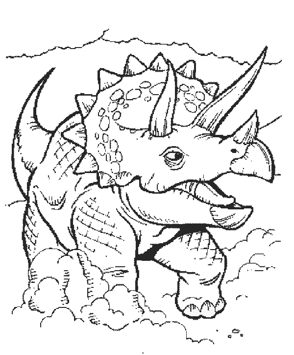 Dinozaury kolorowanki